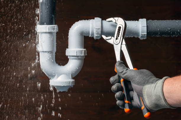Professional Drain Cleaning technician working in Rockport, TX